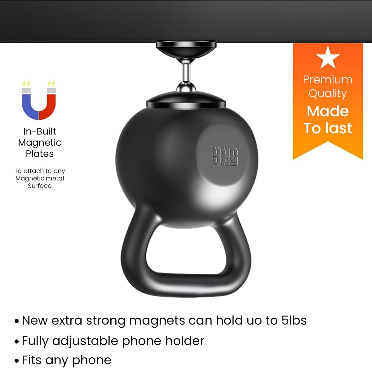 ZORBES® Magnetic Phone Holder for MagSafe Magnetic Phone Holder 360 Degree Rotatable Design Gym Magnetic Phone Holder Self Adhesive Wall Phone Holder Metal Countertop Magnetic Phone Holder ZORBES® Magnetic Phone Holder for MagSafe Magnetic Phone Holder 360 Degree Rotatable Design Gym Magnetic Phone Holder Self Adhesive Wall Phone Holder Metal Countertop Magnetic Phone Holder